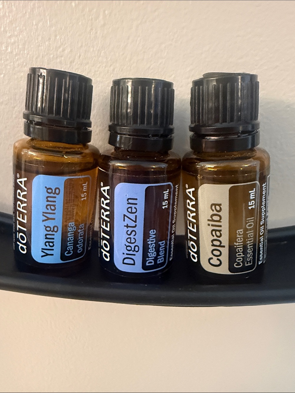 Doterra Essential Oil Trio — Ylang Ylang, DigestZen, and Copaiba